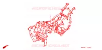 CADRE pour Honda GL 1500 GOLD WING SE de 2000