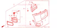 CARENAGE LATERAL G pour Honda GL 1500 GOLD WING SE de 2000