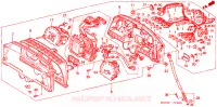 COMPTEUR pour Honda GL 1500 GOLD WING SE de 2000