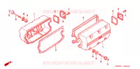 COUVRE CULASSE pour Honda GL 1500 GOLD WING SE de 2000