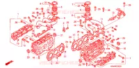 CULASSE pour Honda GL 1500 GOLD WING SE de 2000