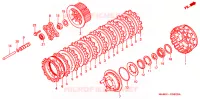 EMBRAYAGE pour Honda GL 1500 GOLD WING SE de 2000