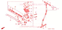 MAITRE CYLINDRE DE FREIN AVANT pour Honda GL 1500 GOLD WING SE de 2000