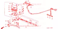 MAITRE CYLINDRE pour Honda GL 1500 GOLD WING SE de 2000