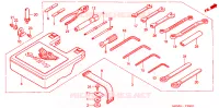 OUTIL pour Honda GL 1500 GOLD WING SE de 2000