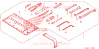OUTIL pour Honda GL 1800 GOLD WING BASE de 2006