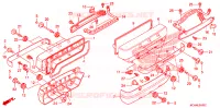 COUVRE CULASSE pour Honda GL 1800 GOLD WING NAVI de 2006