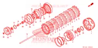 EMBRAYAGE pour Honda GL 1800 GOLD WING NAVI de 2006