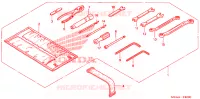 OUTIL pour Honda GL 1800 GOLD WING NAVI de 2006