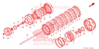 EMBRAYAGE pour Honda GL 1800 GOLD WING ABS NAVI AIRBAG de 2008