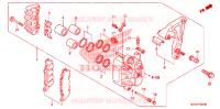 ETRIER DE FREIN ARRIERE pour Honda GL 1800 GOLD WING ABS NAVI AIR BAG de 2009