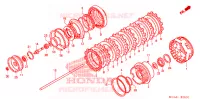 EMBRAYAGE pour Honda GL 1800 GOLD WING BASE de 2010