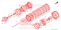EMBRAYAGE pour Honda GL 1800 GOLD WING ABS NAVI AIRBAG de 2010