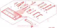 OUTIL pour Honda GL 1800 GOLD WING ABS NAVI AIRBAG de 2010