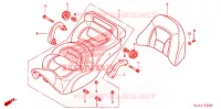 SELLE pour Honda GL 1800 GOLD WING ABS NAVI AIRBAG de 2010