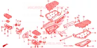REPOSE PIED pour Honda GL 1800 GOLD WING ABS NAVI de 2010