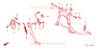 BEQUILLE pour Honda GL 1800 GOLD WING ABS de 2004