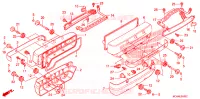 COUVRE CULASSE pour Honda GL 1800 GOLD WING ABS 30TH de 2005