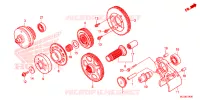 TRANSMISSION PRIMAIRE pour Honda F6B 1800 BAGGER BLACK de 2013