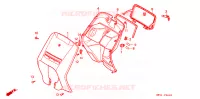 CARENAGE AVANT   PROTEGE JAMBES pour Honda LEAD 50 de 1992