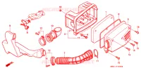 FILTRE A AIR pour Honda LEAD 50 de 1992