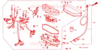COMPTEUR DE VITESSE pour Honda LEAD 50 BLUE de 1993