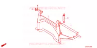 BEQUILLE pour Honda LEAD 110 EX de 2008