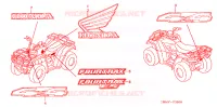 AUTOCOLLANTS pour Honda FOURTRAX 350 RANCHER 4X4 de 2006