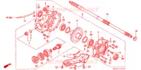 COUPLE CONIQUE pour Honda FOURTRAX 350 RANCHER 4X4 de 2006