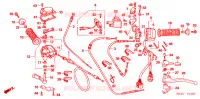 LEVIER DE GUIDON   CABLE   COMMODO pour Honda FOURTRAX 350 RANCHER 4X4 de 2006