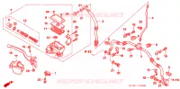 MAITRE CYLINDRE DE FREIN AVANT pour Honda FOURTRAX 350 RANCHER 4X4 de 2006