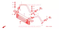 RADIATEUR D'HUILE pour Honda FOURTRAX 350 RANCHER 4X4 de 2006