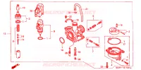 CARBURATEUR pour Honda TACT 50 de 1999