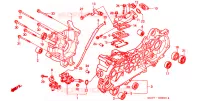 CARTER MOTEUR   POMPE A HUILE pour Honda TACT 50 de 1999