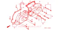 COUVERCLE GAUCHE pour Honda TACT 50 de 1999