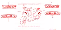 AUTOCOLLANTS pour Honda TACT 50 STAND UP de 1999