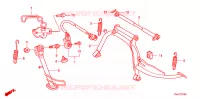 BEQUILLE pour Honda FORZA 250 Z ABS AUDIO de 2009