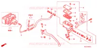 MAITRE CYLINDRE DE FREIN ARRIERE pour Honda FORZA 250 Z ABS AUDIO de 2009