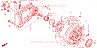 ROUE ARRIERE   BRAS OSCILLANT pour Honda FORZA 250 Z ABS AUDIO de 2009
