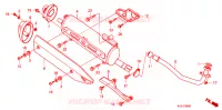 SILENCIEUX D'ECHAPPEMENT pour Honda FORZA 250 Z ABS AUDIO de 2009