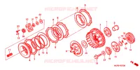 EMBRAYAGE pour Honda SHADOW VT 750 SPIRIT D de 2001