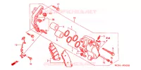 ETRIER DE FREIN AVANT pour Honda SHADOW VT 750 SPIRIT D de 2005