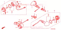 CLIGNOTANT pour Honda SHADOW VT 750 SPIRIT D de 2005