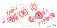 EMBRAYAGE pour Honda SHADOW VT 750 SPIRIT D de 2005