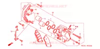 ETRIER DE FREIN AVANT pour Honda SHADOW VT 750 SPIRIT D de 2005