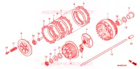 EMBRAYAGE pour Honda VTX 1300 C de 2004