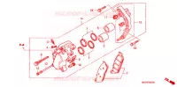 ETRIER DE FREIN AVANT pour Honda VTX 1300 C de 2004