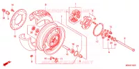 ROUE ARRIERE pour Honda VTX 1300 C de 2004