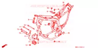 CADRE pour Honda TRANSALP 600 de 1989