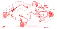 CLIGNOTANT pour Honda TRANSALP 600 de 1989